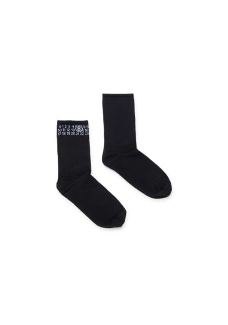 Calzino con logo MM6 KIDS MAISON MARGIELA | M60571 MM045M6900